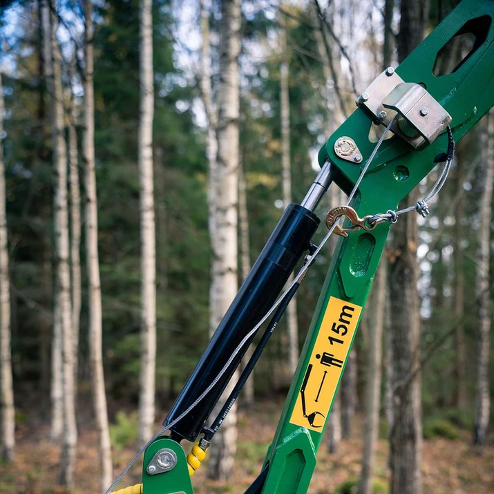 Przyczepa leśna ATV FT36-2T